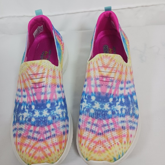 Skechers Shoes - Skechers Ultra Flex Sneakers Womens 7 Multi Color Excellent Tie Dye Slip On